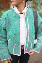 Load image into Gallery viewer, Kantha Short Jacket