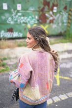 Lade das Bild in den Galerie-Viewer, Lange Kantha-Jacke