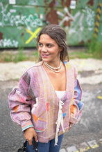 Lade das Bild in den Galerie-Viewer, Lange Kantha-Jacke