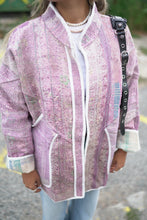 Lade das Bild in den Galerie-Viewer, Lange Kantha-Jacke