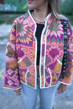 Lade das Bild in den Galerie-Viewer, Kurze Kantha-Jacke