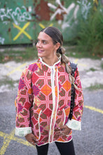 Lade das Bild in den Galerie-Viewer, Lange Kantha-Jacke