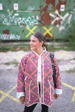 Lade das Bild in den Galerie-Viewer, Lange Kantha-Jacke