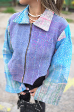 Lade das Bild in den Galerie-Viewer, Lange Kantha-Jacke