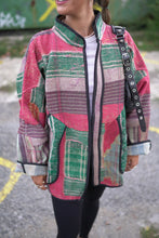 Lade das Bild in den Galerie-Viewer, Lange Kantha-Jacke