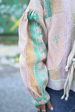 Load image into Gallery viewer, Kantha Long Jacket