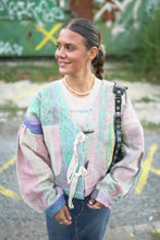 Lade das Bild in den Galerie-Viewer, Lange Kantha-Jacke