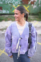 Lade das Bild in den Galerie-Viewer, Lange Kantha-Jacke
