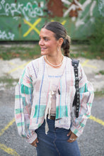Lade das Bild in den Galerie-Viewer, Lange Kantha-Jacke