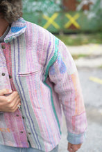 Load image into Gallery viewer, Kantha Long Jacket
