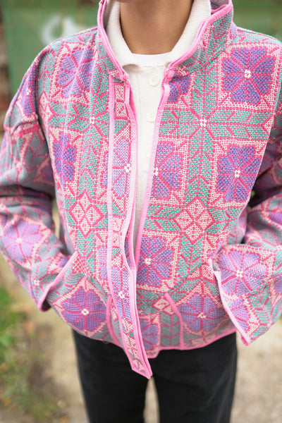 Kantha Short Jacket