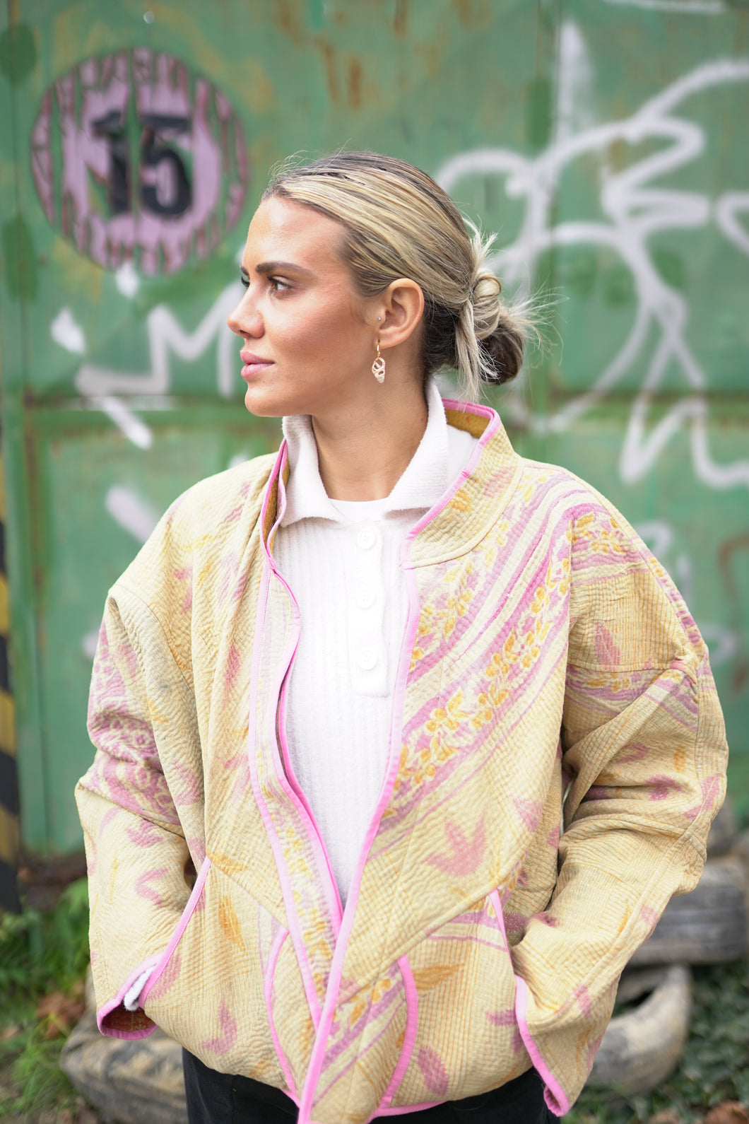 Kantha Short Jacket