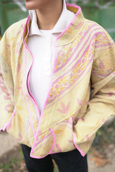 Kantha Short Jacket