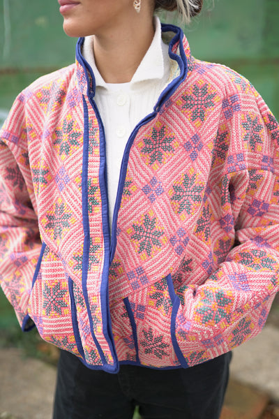 Kantha Short Jacket