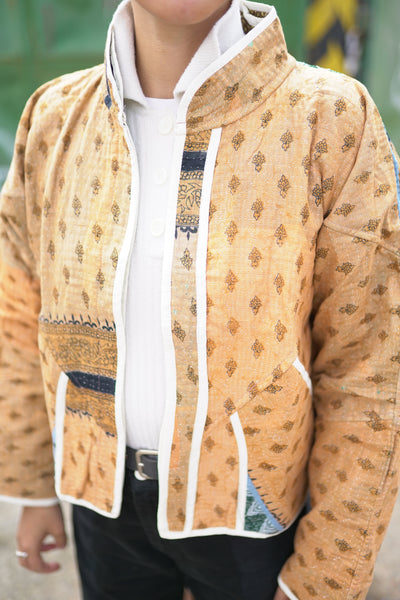 Kantha Short Jacket