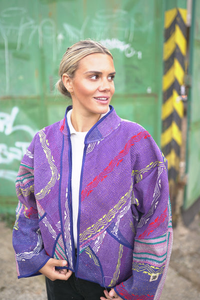 Kantha Short Jacket