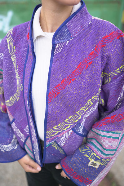 Kantha Short Jacket