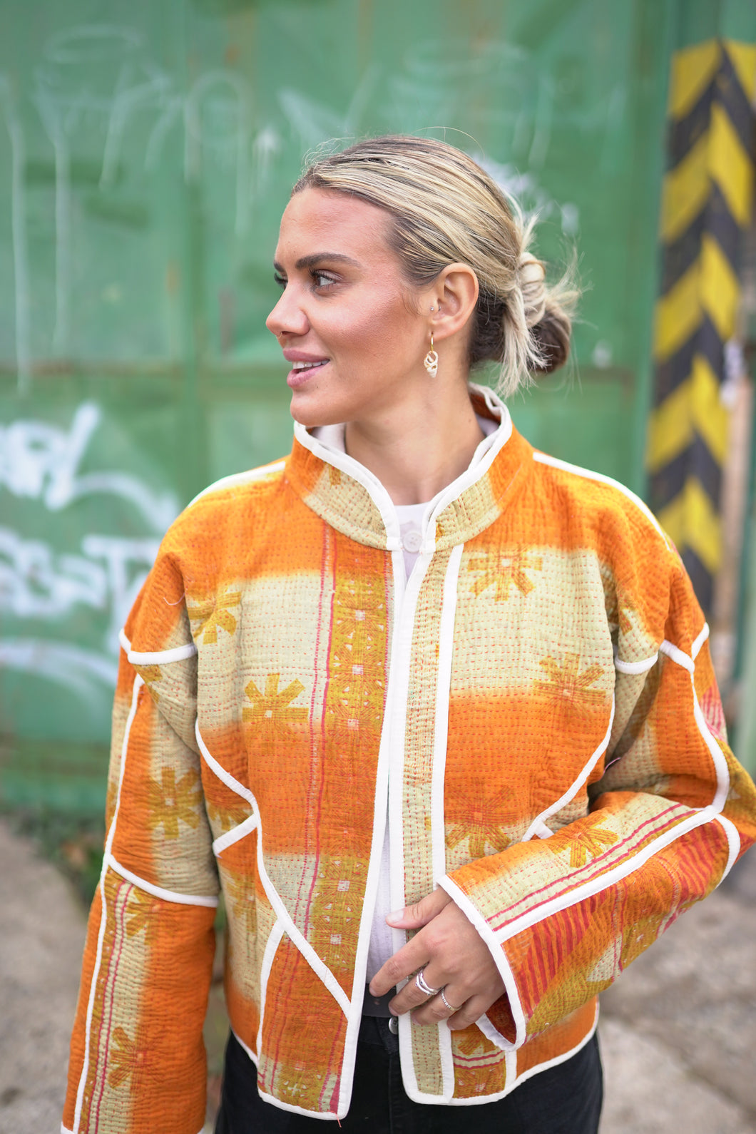 Kantha Short Jacket