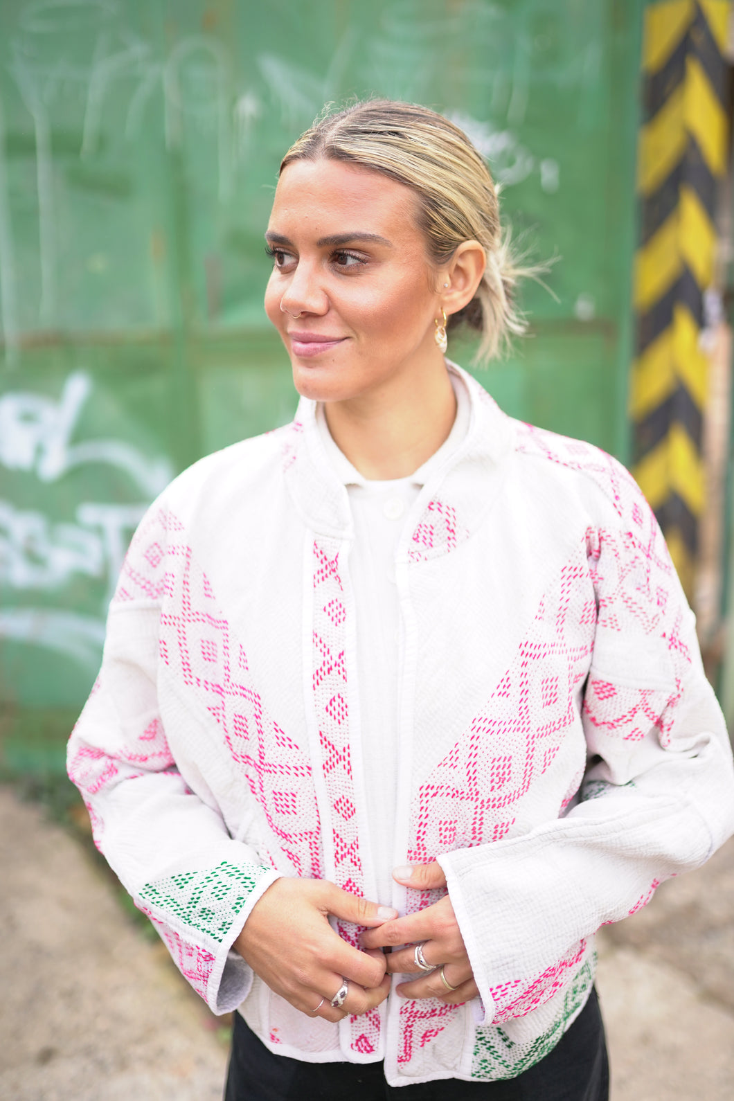 Kantha Short Jacket