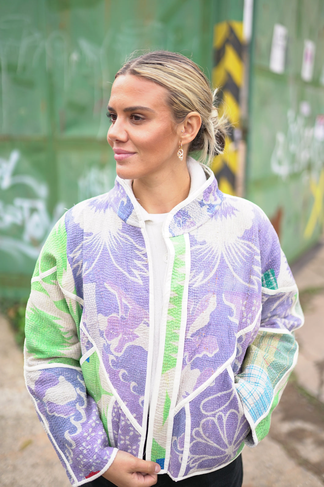 Kantha Short Jacket