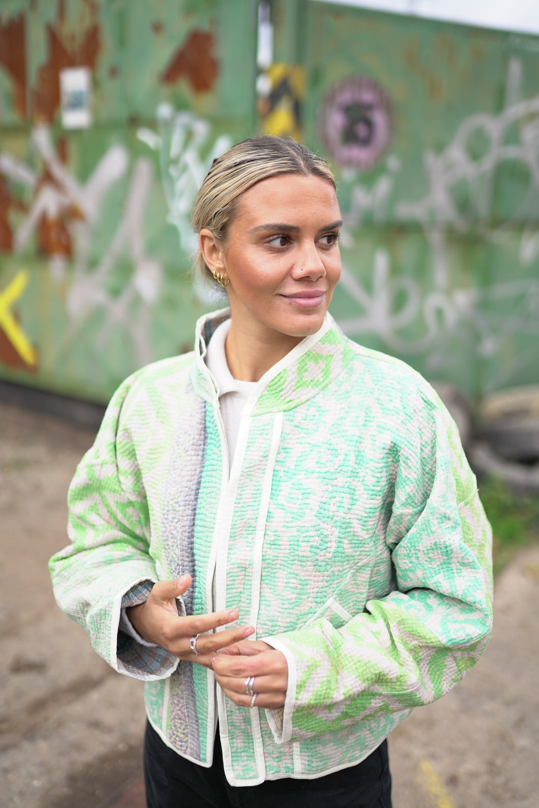 Kantha Short Jacket