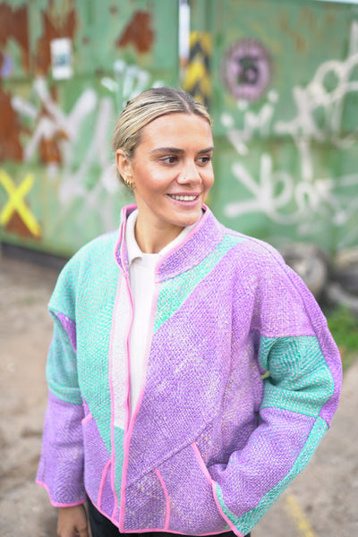 Kantha Short Jacket