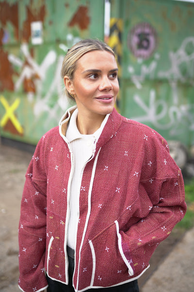 Kantha Short Jacket