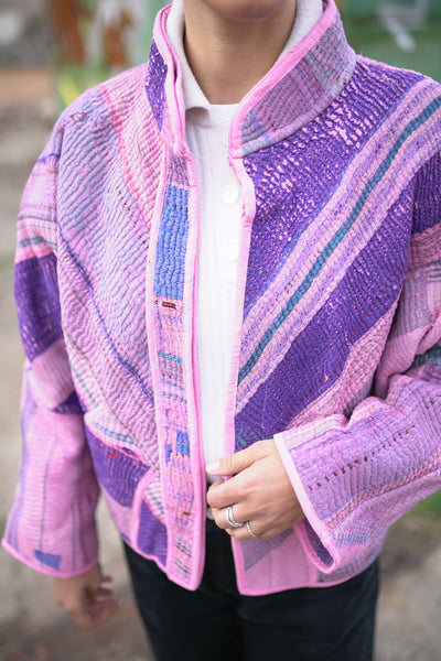 Kantha Short Jacket