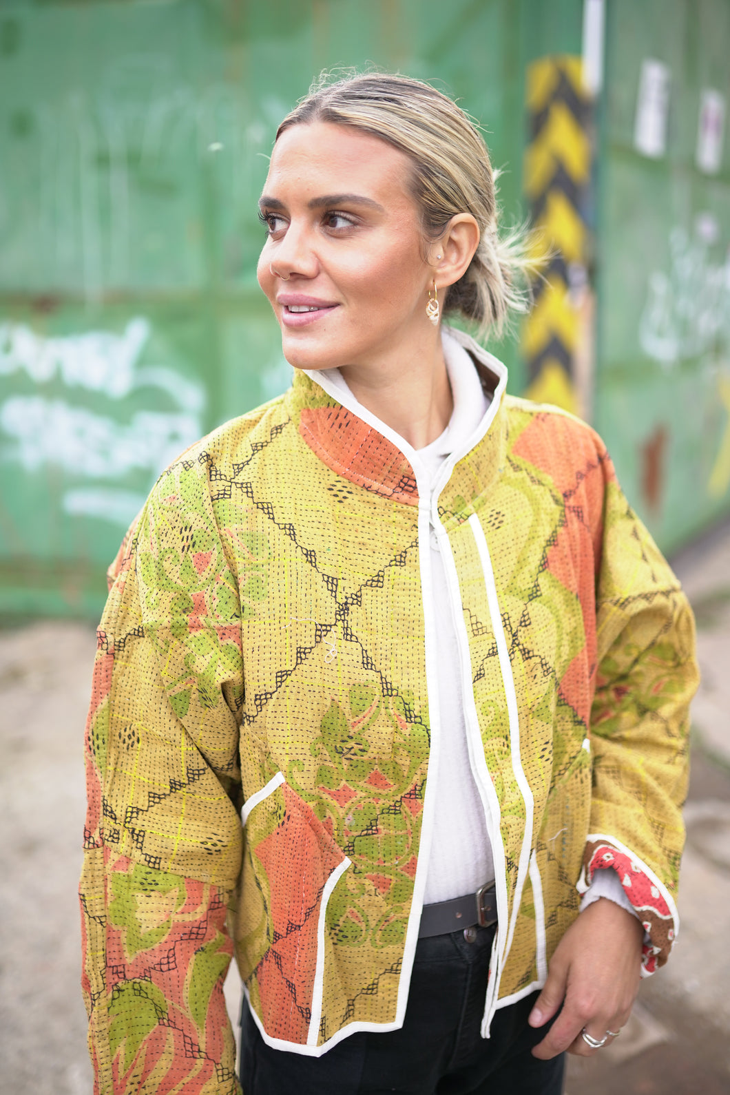 Kantha Short Jacket