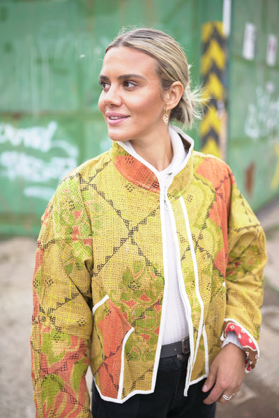 Kantha Short Jacket