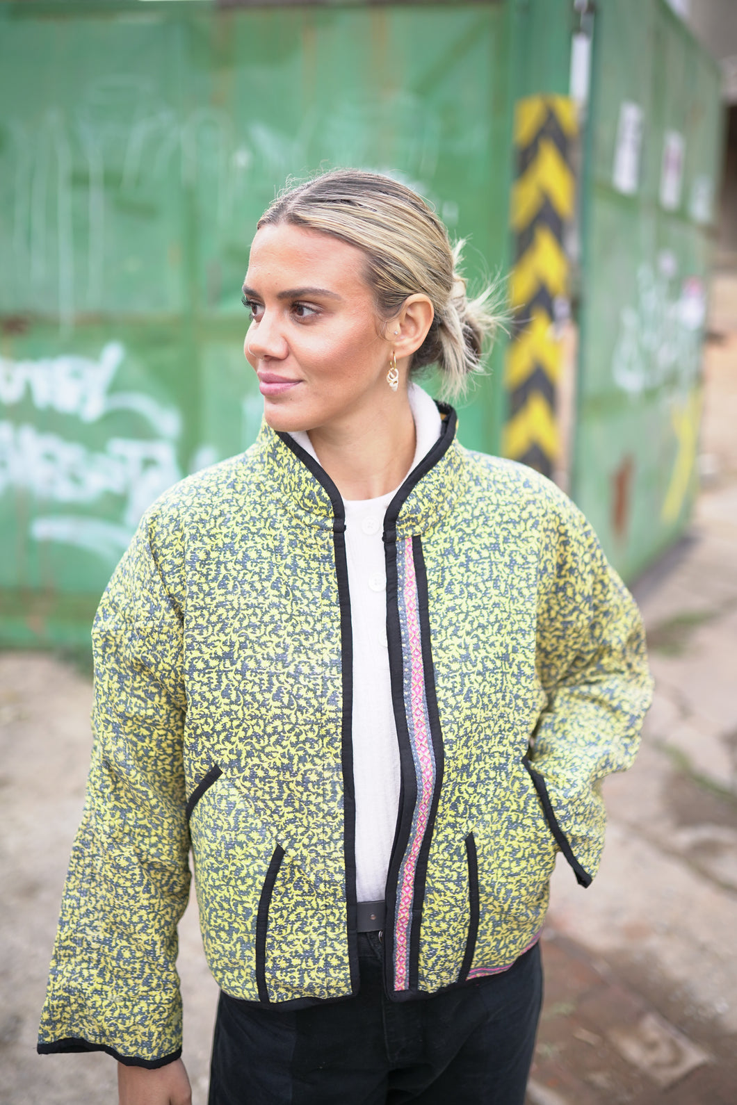 Kantha Short Jacket