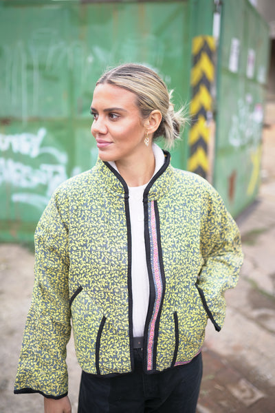 Kantha Short Jacket