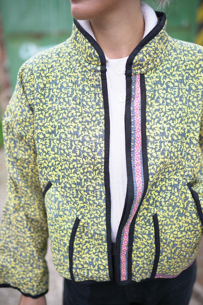 Kantha Short Jacket