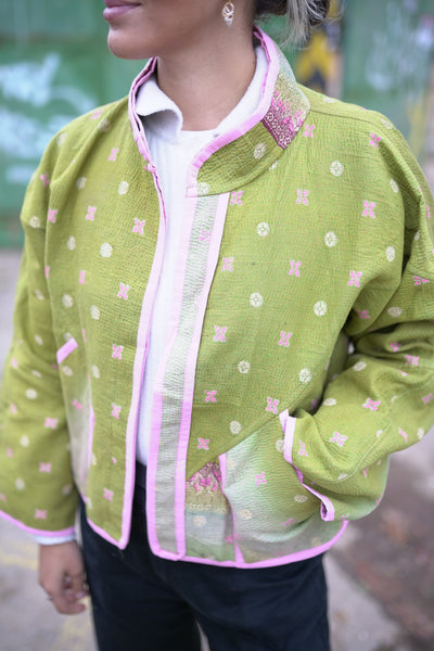 Kantha Short Jacket