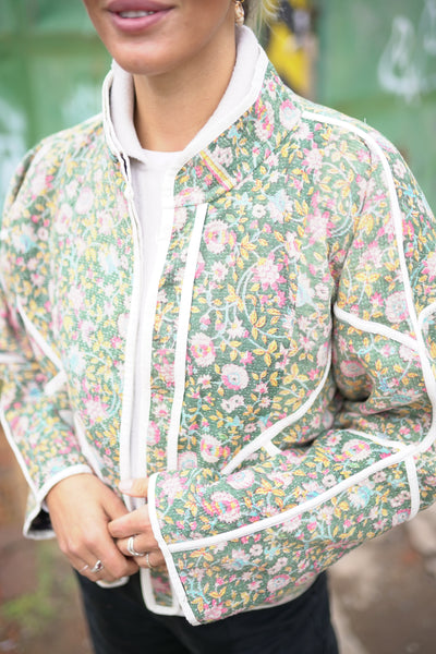 Kantha Short Jacket