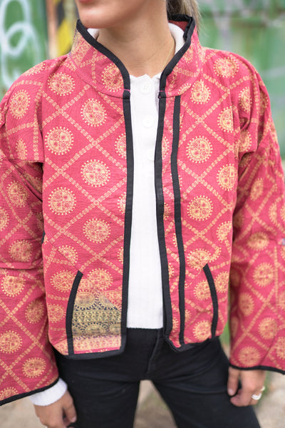 Kantha Short Jacket