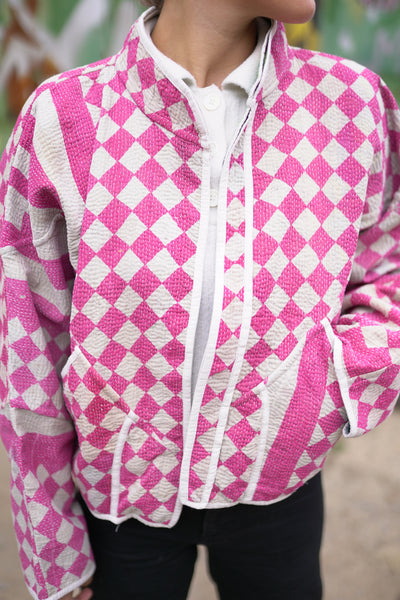 Kantha Short Jacket