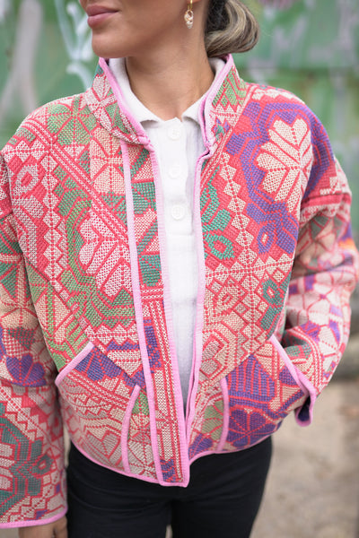 Kantha Short Jacket