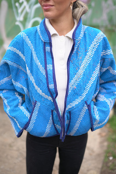 Kantha Short Jacket