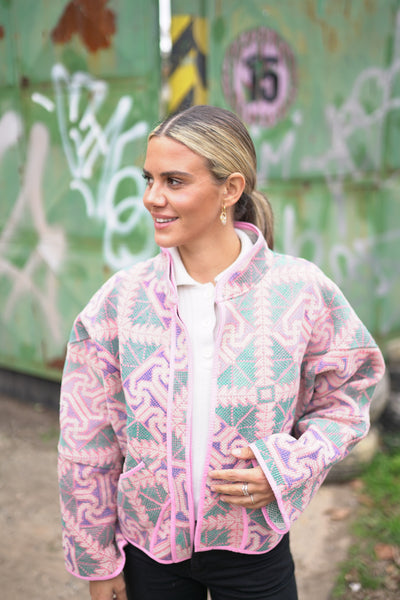 Kantha Short Jacket