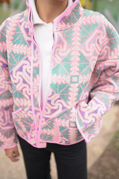 Kantha Short Jacket
