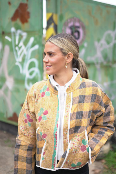 Kantha Short Jacket