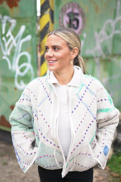 Kantha Short Jacket