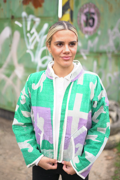 Kantha Short Jacket