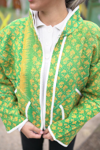 Kantha Short Jacket