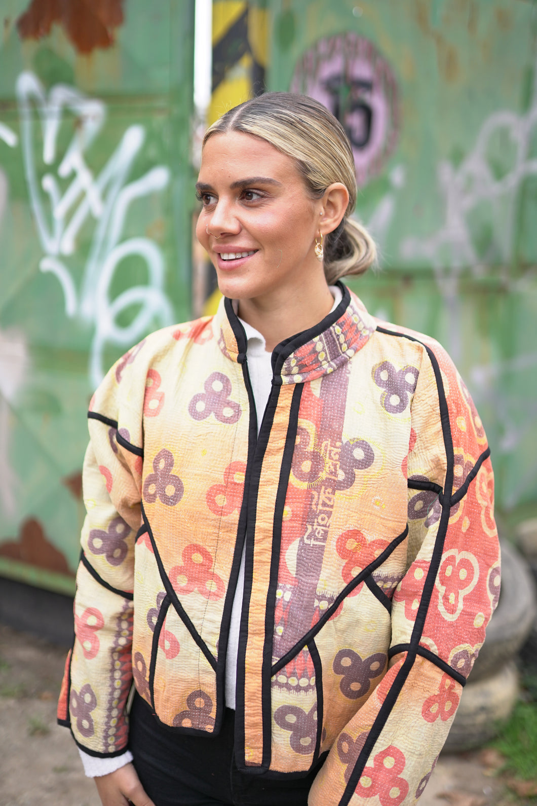 Kantha Short Jacket