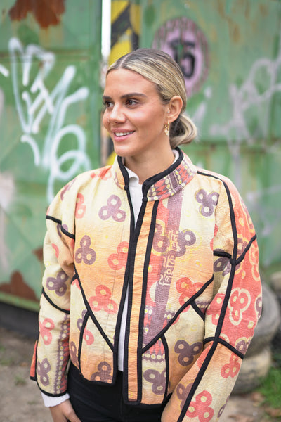Kantha Short Jacket