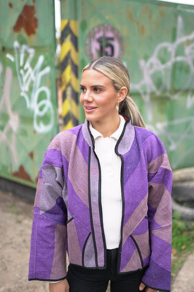 Kantha Short Jacket