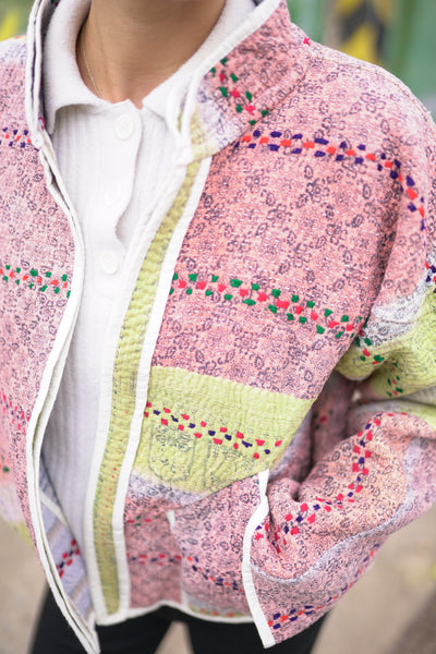 Kantha Short Jacket