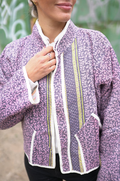 Kantha Short Jacket